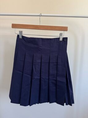 NEW COS Navy Pleated Women's Skirt